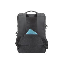 RivaCase Lantau 8861 Mélange Rucksack für MacBook, Ultrabook 15.6" Schwarz