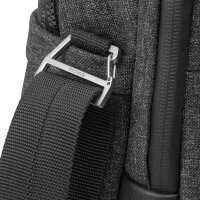 RivaCase Lantau 8831 Mélange Tasche für MacBook, Laptop bis 15.6" Schwarz