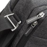 RivaCase Lantau 8831 Mélange Tasche für MacBook, Laptop bis 15.6" Schwarz