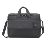 RivaCase Lantau 8831 Mélange Tasche für MacBook, Laptop bis 15.6" Schwarz