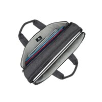 RivaCase Lantau 8831 Mélange Tasche für MacBook, Laptop bis 15.6" Schwarz