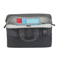 RivaCase Lantau 8831 Mélange Tasche für MacBook, Laptop bis 15.6" Schwarz