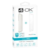 4-OK Glass Duo Protek Case mit Sicherheitsglas für...