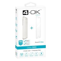 4-OK Glass Duo Protek Case mit Sicherheitsglas für...