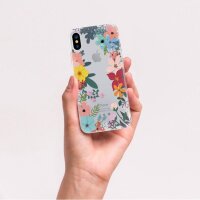 4-OK Cover 4U Flowers Schutzhülle für Apple iPhone X / Xs - Blumen