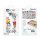 4-OK Cover 4U Flowers Schutzhülle für Apple iPhone X / Xs - Blumen