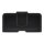 4-OK U-Line Handy Etui mit Gürtelclip und Gürtelschlaufe - Schwarz (M)