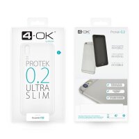 4-OK Protek Ultra Slim 0.2 Schutzhülle für Huawei P20 - Transparent