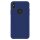 4-OK Silk Cover für Apple iPhone XS Max mit Samt-Innenfutter - Cobalt Blau