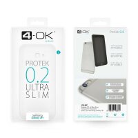 4-OK Ultra Slim 0.2 Schutzhülle für Samsung Galaxy J4 Plus - Transparent