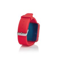 Sport Smart Watch U8 mit Anrufannahme, Nachrichtenanzeige usw. - Rot