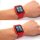 Sport Smart Watch U8 mit Anrufannahme, Nachrichtenanzeige usw. - Rot