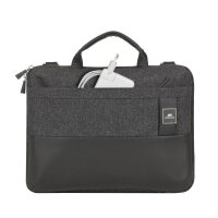 RivaCase Lantau 8823 Mélange Tasche MacBook Pro, Ultrabooks bis 13.3" - Schwarz