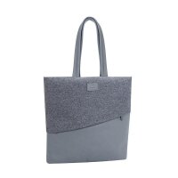 Riva Egmont 7991 Tote Bag Tasche für MacBook Pro/Air und Ultrabook 13.3 Zoll - Grau
