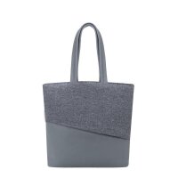 Riva Egmont 7991 Tote Bag Tasche für MacBook Pro/Air und Ultrabook 13.3 Zoll - Grau