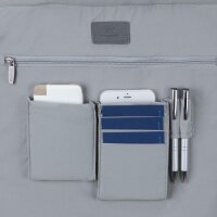 Riva Egmont 7991 Tote Bag Tasche für MacBook Pro/Air und Ultrabook 13.3 Zoll - Grau