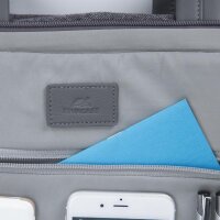 Riva Egmont 7991 Tote Bag Tasche für MacBook Pro/Air und Ultrabook 13.3 Zoll - Grau