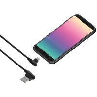 4-OK Loove T-Type Cable USB 2.4 A auf USB-Micro...