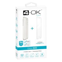 4-OK Glass Duo Protek Case inkl. Sicherheitsglas für...