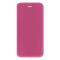 4-OK Book Shell Schutz Etui mit Magnetverschluss für Apple iPhone 7 / 8 /SE (2020) - Pink