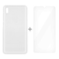 4-OK Glass Duo Protek Case inkl. Sicherheitsglas für Huawei Y7 (2019)