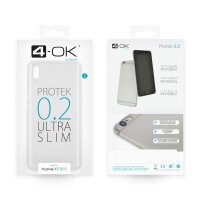 4-OK Ultra Slim 0.2 Case Schutz Hülle für Huawei Y7 (2019) - Transparent