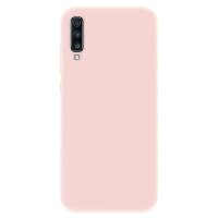 4-OK Slim Colors Schutz Hülle für Samsung Galaxy A70 - Pastel Rose