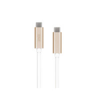 Artwizz USB-C High-Speed Kabel auf USB-C male - Gold (1m)