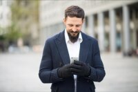 Artwizz SmartGloves Lederhandschuhe mit Touchscreen-Funktion - Grösse L