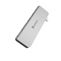 ADAM elements CASA Hub 5E 5-in-1 für Apple MacBook & USB-C Notebooks - grau