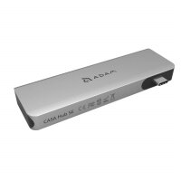 ADAM elements CASA Hub 5E 5-in-1 für Apple MacBook & USB-C Notebooks - grau