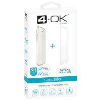4-OK Glass Duo Protek Case inkl. Sicherheitsglas für...