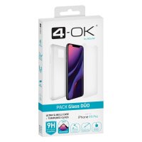 4-OK Glass Duo Protek Case inkl. Sicherheitsglas für...