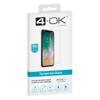 4-OK Tempered Glass Display Schutz aus gehärtetem...