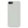 4-OK Silk Cover für Apple iPhone 7 Plus / 8 Plus mit Samt-Innenfutter - Stone (Grau)