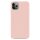 4-OK Silk Cover für Apple iPhone 11 Pro Max mit Samt-Innenfutter - Altrosa