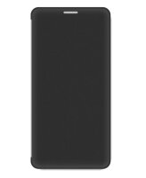 4-OK Book Shell Schutz Etui mit Magnetverschluss für Samsung Galaxy Note 10 - Schwarz