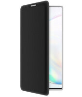 4-OK Book Shell Schutz Etui mit Magnetverschluss für Samsung Galaxy Note 10 Pro - Schwarz