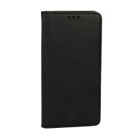Buch Etui Smart Book MAGNET mit Fach und Stand für Huawei Mate 30 - Schwarz