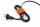 Bluelounge CableClip Kabelklemmen Medium - Dark Grey und Orange (2er Set)