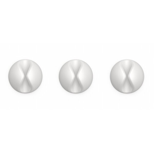 Bluelounge CableDrop 6er Pack für Kabelmanagement - Weiss