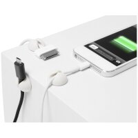 Bluelounge CableDrop Mini 9er Pack für Kabelmanagement - Weiss
