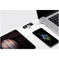Bluelounge CableDrop Multi für Kabelmanagement - Schwarz