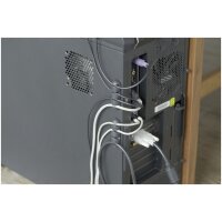 Bluelounge CableDrop Multi für Kabelmanagement - Schwarz