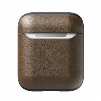 Nomad Airpod Case Leather Ledertasche - Rustic Brown (Braun)