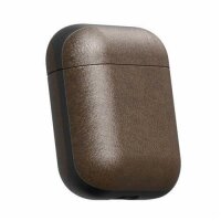 Nomad Airpod Case Leather Ledertasche - Rustic Brown (Braun)