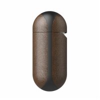 Nomad Airpod Case Leather Ledertasche - Rustic Brown (Braun)