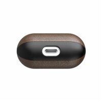 Nomad Airpod Case Leather Ledertasche - Rustic Brown (Braun)