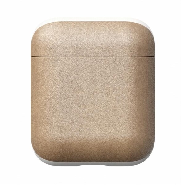 Nomad Airpod Case Leather Ledertasche - Natural (Beige)