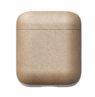 Nomad Airpod Case Leather Ledertasche - Natural (Beige)